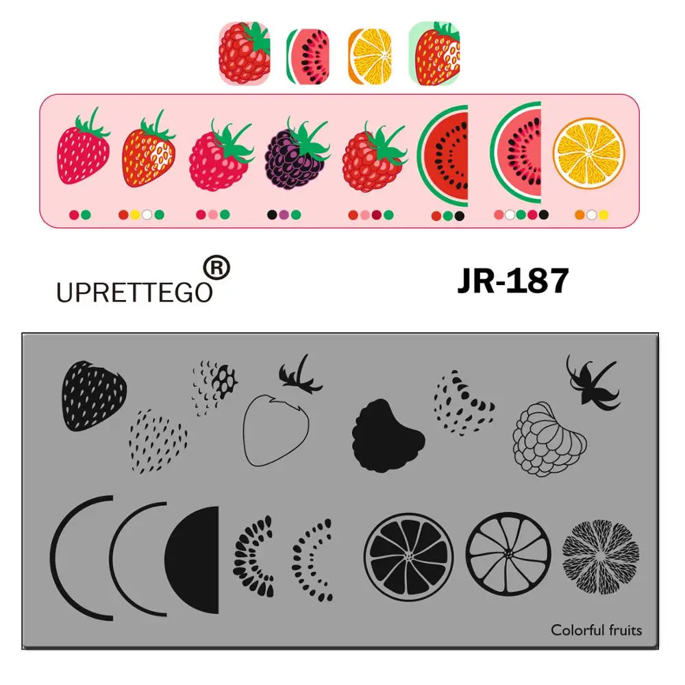 2019 Stainless Steel Stamping Plate Template Russian Phrase Fruit Sea Marine Fish Halloween Vintage Pattern Nail Tool JR181-190
2019 Stainless Steel Stamping Plate Template Russian Phrase Fruit Sea Marine Fish Halloween Vintage Pattern Nail Tool JR181-190