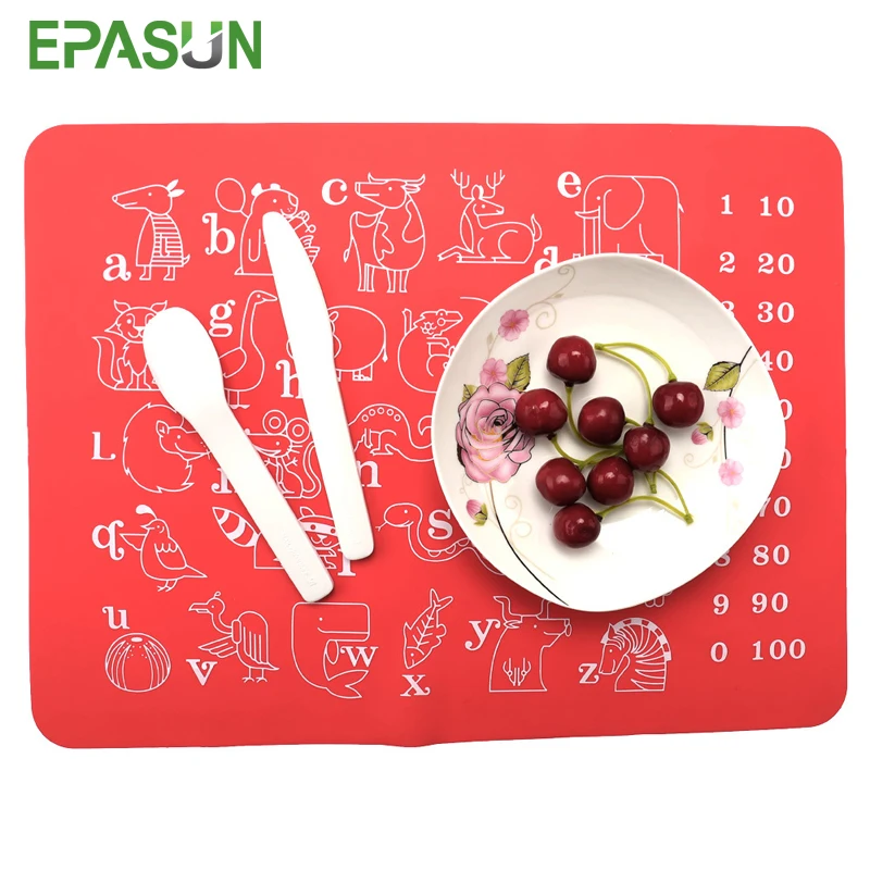 EPASUN Non-Slip Silicone Mats Heat Resistant Insulation Baking Liner Oven Pad Table Dining Placemats Kids Foods Alphabet Mat
EPASUN Non-Slip Silicone Mats Heat Resistant Insulation Baking Liner Oven Pad Table Dining Placemats Kids Foods Alphabet Mat