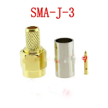 All copper SMA - J - 3 lines within the internal screw needle standard SMA male head pressure welding RG58 50-3 feeder SMA conne
All copper SMA - J - 3 lines within the internal screw needle standard SMA male head pressure welding RG58 50-3 feeder SMA conne
