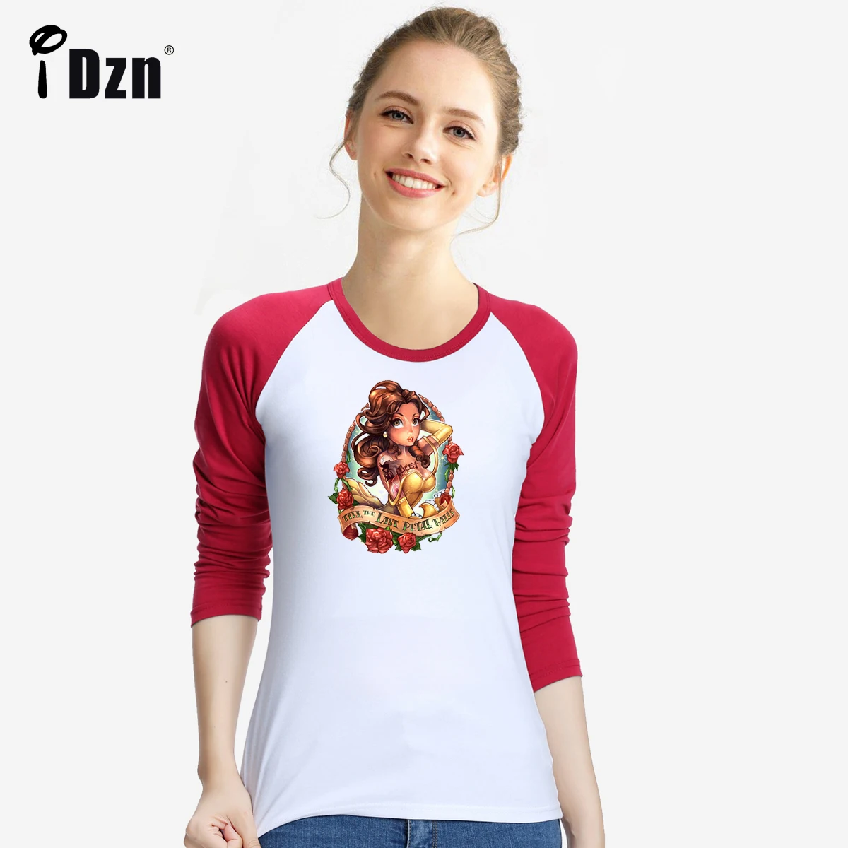 Spring Women Long Sleeve T-shirt Little Mermaid Ariel Snow White Belle Beauty and the Beast Tinkerbell Punk Tattoos Tees Tops
Spring Women Long Sleeve T-shirt Little Mermaid Ariel Snow White Belle Beauty and the Beast Tinkerbell Punk Tattoos Tees Tops