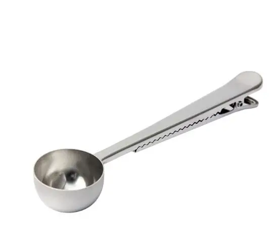 100pcs/lot Multifunction Stainless Steel Tea Coffee Measuring Scoop Spoon With Clip Coffee Scoop Kitchen Ware Bar Supplies
100pcs/lot Multifunction Stainless Steel Tea Coffee Measuring Scoop Spoon With Clip Coffee Scoop Kitchen Ware Bar Supplies