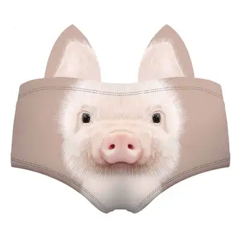 Baby Pig 3D Cute Print Ears Women Underwear Interesting Panties For Lady Hot Sexy Female Lingerie Thongs Briefs
Baby Pig 3D Cute Print Ears Women Underwear Interesting Panties For Lady Hot Sexy Female Lingerie Thongs Briefs