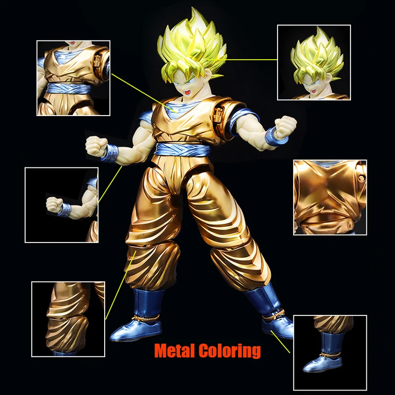 DBZ Original Dragon Ball Z Super Saiyan jin Son Goku Migatte Metal Coloring Assembled Figure Model Collection Gift Toys
DBZ Original Dragon Ball Z Super Saiyan jin Son Goku Migatte Metal Coloring Assembled Figure Model Collection Gift Toys