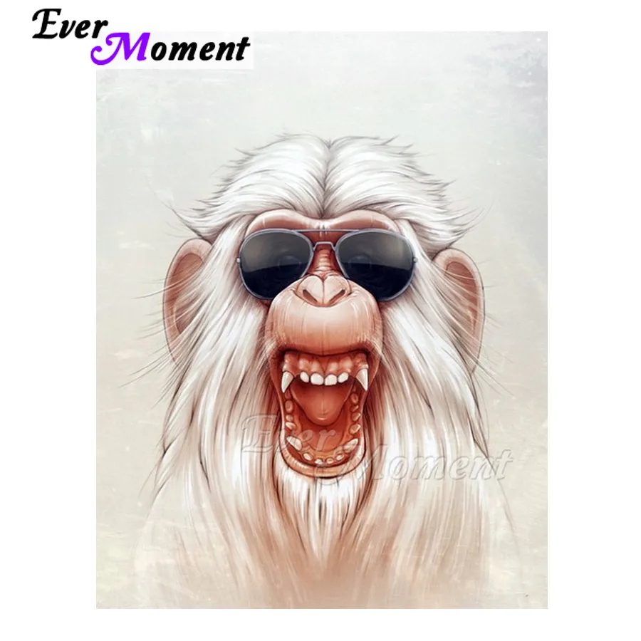 Ever Moment Diamond Painting White Ape Handmade Full Square Drill Picture Of Rhinestone Diamond Embroidery Decoration ASF1576
Ever Moment Diamond Painting White Ape Handmade Full Square Drill Picture Of Rhinestone Diamond Embroidery Decoration ASF1576