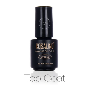 ROSALIND 7ml Top Coat Gel Nail Polish Protect Nails Surface keep Nail Art Desgin Long Lasting Transparent Gel Varnish UV LED
ROSALIND 7ml Top Coat Gel Nail Polish Protect Nails Surface keep Nail Art Desgin Long Lasting Transparent Gel Varnish UV LED