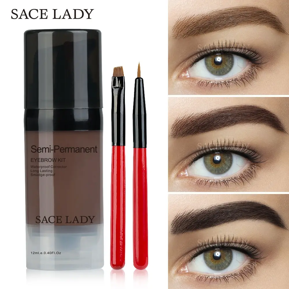 Makeup Eye Brow Tint Enhancer Waterproof Gel Eyebrow Dye Paint With Brush Black Brown Eyebrow Cream Maquiagem Beauty
Makeup Eye Brow Tint Enhancer Waterproof Gel Eyebrow Dye Paint With Brush Black Brown Eyebrow Cream Maquiagem Beauty