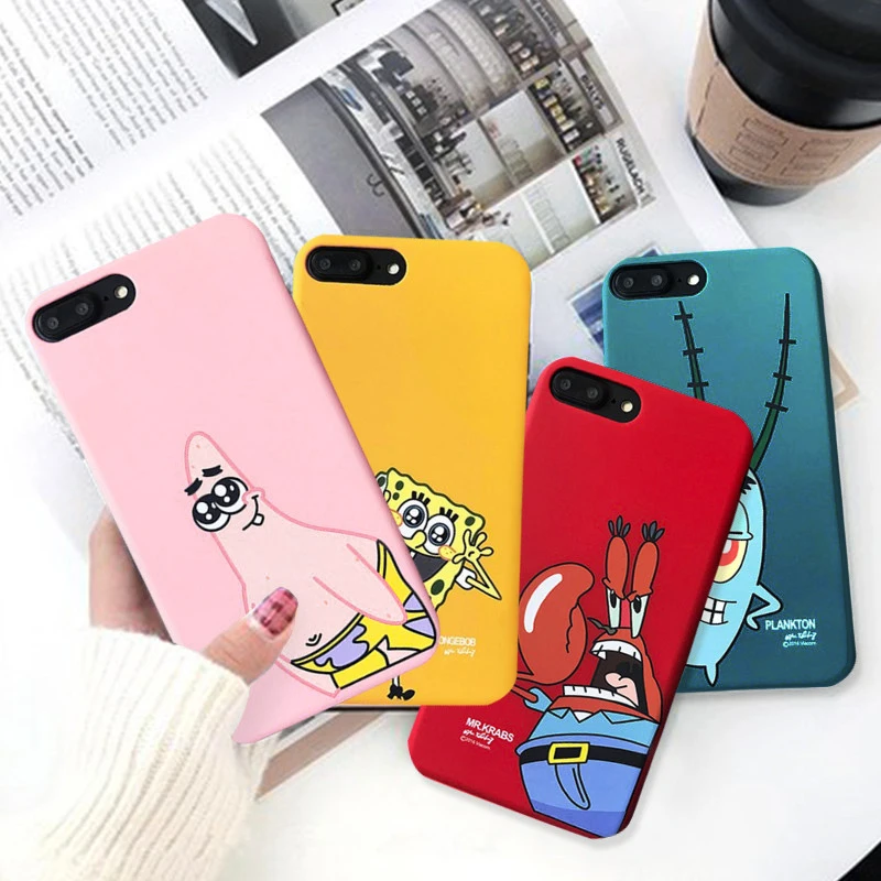 GYKZ Cute Cartoon Plankton Patrick Star Pattern Phone Case For iPhone 6 6s XS MAX XR X 8 Plus Soft Silicone Back Cover Bag Capa
GYKZ Cute Cartoon Plankton Patrick Star Pattern Phone Case For iPhone 6 6s XS MAX XR X 8 Plus Soft Silicone Back Cover Bag Capa