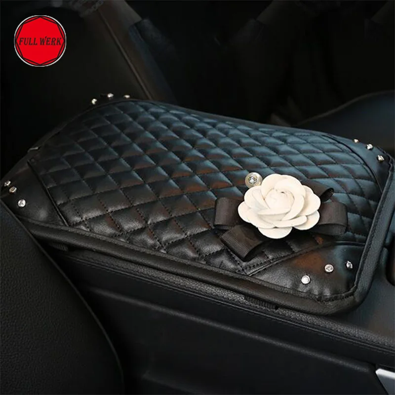 Camellia PU Car Armrest Box Cover Pad Cushion Holder Soft Center Console Armrest Seat Mat for Girls Women Lady Universal
Camellia PU Car Armrest Box Cover Pad Cushion Holder Soft Center Console Armrest Seat Mat for Girls Women Lady Universal