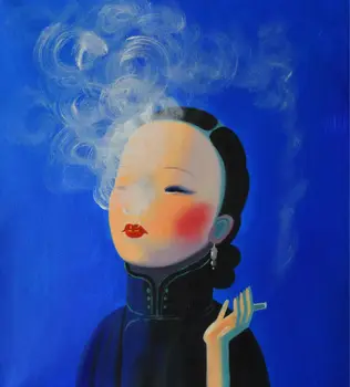 Hand Painted Figure Oil Painting on Canvas Modern Canvas Painting Elegant Women Wall Art Picture Painting for Living Room
Hand Painted Figure Oil Painting on Canvas Modern Canvas Painting Elegant Women Wall Art Picture Painting for Living Room