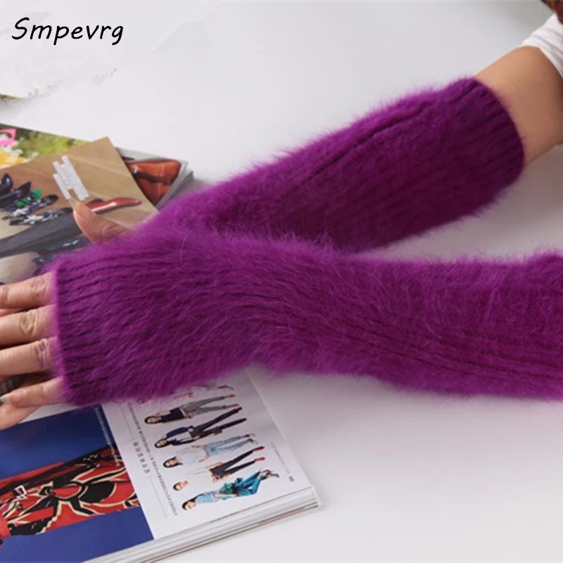Smpevrg winter Long Mink Velvet Women arm Set a Half Fingers Refers The Long section Gloves Winter Thickened Warm Leave Sleeves
Smpevrg winter Long Mink Velvet Women arm Set a Half Fingers Refers The Long section Gloves Winter Thickened Warm Leave Sleeves