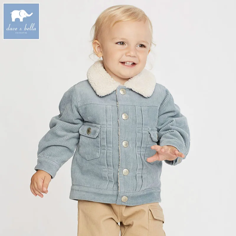 DB5942 dave bella autumn infant baby boys fashion coat kids toddler outerwear children hight quality clothes | Детская одежда и