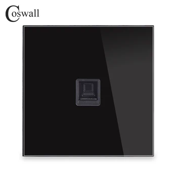 Coswall Crystal Tempered Glass Panel RJ45 CAT5E Internet Jack Wall Data Socket Computer Outlet R11 Series
Coswall Crystal Tempered Glass Panel RJ45 CAT5E Internet Jack Wall Data Socket Computer Outlet R11 Series