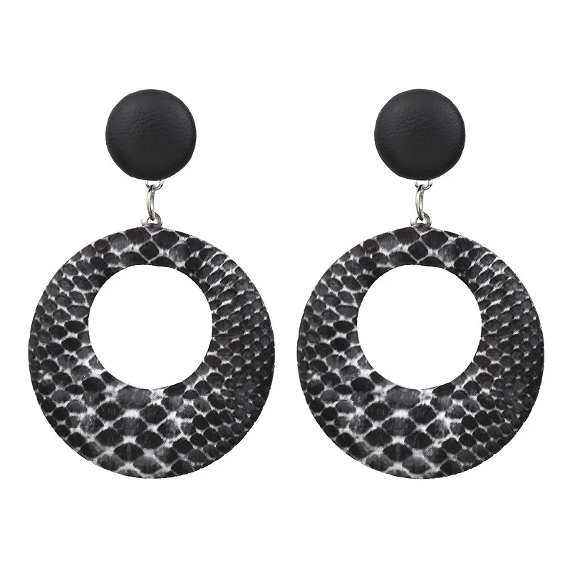 ZCHLGR 2019 New Big Round Drop Earrings for Women Punk Vintage Oversize Statement Earrings Snake Skin Party Jewelry
ZCHLGR 2019 New Big Round Drop Earrings for Women Punk Vintage Oversize Statement Earrings Snake Skin Party Jewelry