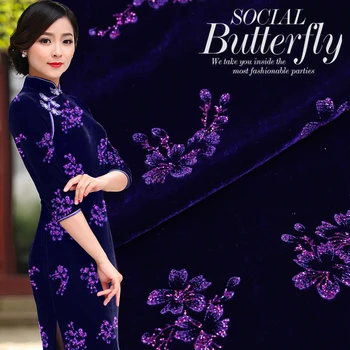 High-grade Velvet Fabric Mulberry Fabric Autumn Gilding Silk Satin Cheongsam Clothing Dress Cloth
High-grade Velvet Fabric Mulberry Fabric Autumn Gilding Silk Satin Cheongsam Clothing Dress Cloth