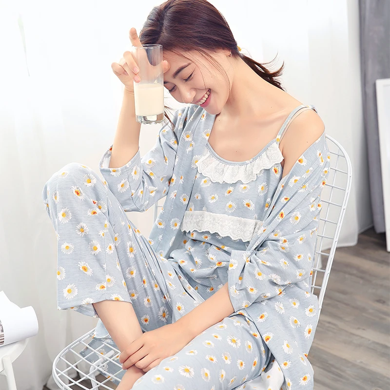 2019 Nursing Nightgown Maternity Pajamas Pregnancy Sleepwear Korean Cotton Kimono Maternity Wear Breastfeeding Clothes
2019 Nursing Nightgown Maternity Pajamas Pregnancy Sleepwear Korean Cotton Kimono Maternity Wear Breastfeeding Clothes