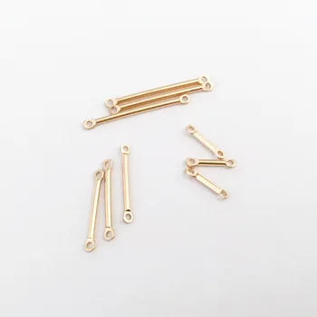 Gold filled tube connector beads connection spacer gold Beads not fade for jewelry making accessories 8-19mm 10pcs
Gold filled tube connector beads connection spacer gold Beads not fade for jewelry making accessories 8-19mm 10pcs