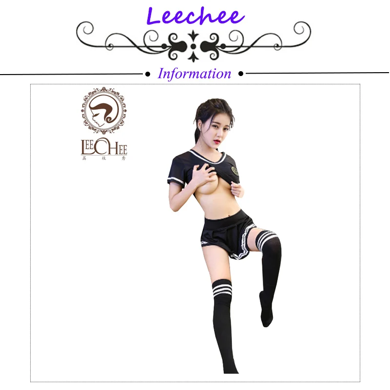 Leechee AH125 XXX women Dos Namo Fantastic Sexy Erotic Cheerleading Uniform  Short Skirt Lenceria Cosplay Porn Costumes