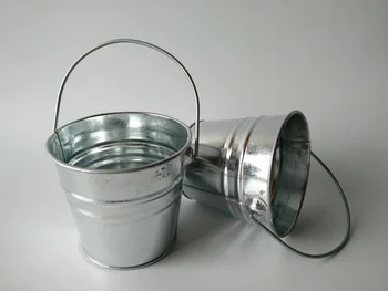 10Pcs/Lot D10.5xH9.5CM Silvery Metal Flower Pot Wedding Pails Hanging Wedding Tub bucket Favor Holders
10Pcs/Lot D10.5xH9.5CM Silvery Metal Flower Pot Wedding Pails Hanging Wedding Tub bucket Favor Holders