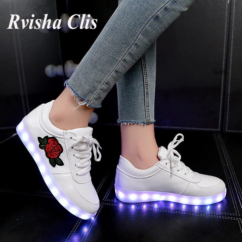 usb charge 26-44 EUR Size PU leather glowing sneaker girls shoes illuminated Luminous Sneaker boy & baby Led shoes tenis
usb charge 26-44 EUR Size PU leather glowing sneaker girls shoes illuminated Luminous Sneaker boy & baby Led shoes tenis