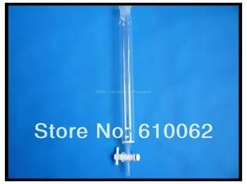 400ml Lab Glass Chromatography Column, ID 40mm, Column Length:300mm, with Teflon Stopcock
400ml Lab Glass Chromatography Column, ID 40mm, Column Length:300mm, with Teflon Stopcock