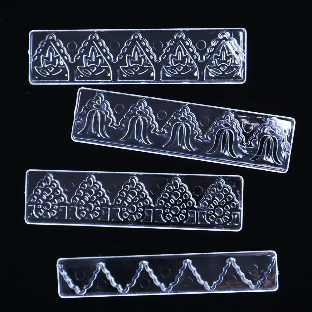 Chocolate Candy 3D Lace DIY Decorating Fondant Tools Cake Fondant Edge Frill Ribbon Embosser Sugar Modelling Cutter Mold 4Pcs
Chocolate Candy 3D Lace DIY Decorating Fondant Tools Cake Fondant Edge Frill Ribbon Embosser Sugar Modelling Cutter Mold 4Pcs