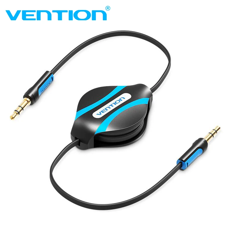Vention 3.5mm Stereo AUX cable Auxillary Retractable Extend Audio Cable Male to Male Date Cord For car ipod Phone Speaker Cable