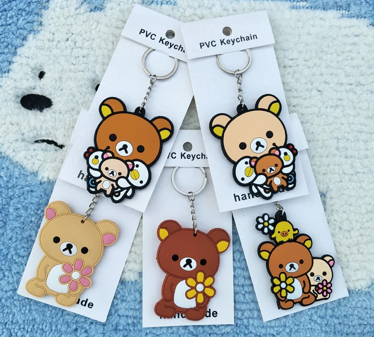 IVYYE 1PCS Rilakkuma Flower Anime Key Chain PVC Figure Morty Keyring cute Toy Keychain Keyholder Birthday Gifts Unisex NEW
IVYYE 1PCS Rilakkuma Flower Anime Key Chain PVC Figure Morty Keyring cute Toy Keychain Keyholder Birthday Gifts Unisex NEW