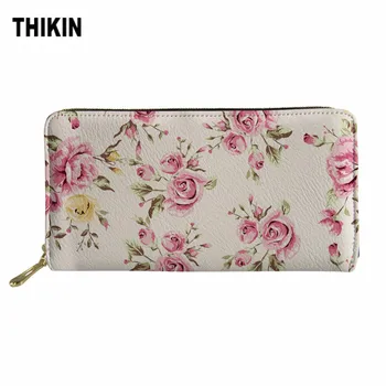THIKIN Women PU Leather Wallets 3D Flowers Print Cute Girls Money Bag Travel Ladies Long Purse Waterproof Zipper Coin Clutch
THIKIN Women PU Leather Wallets 3D Flowers Print Cute Girls Money Bag Travel Ladies Long Purse Waterproof Zipper Coin Clutch