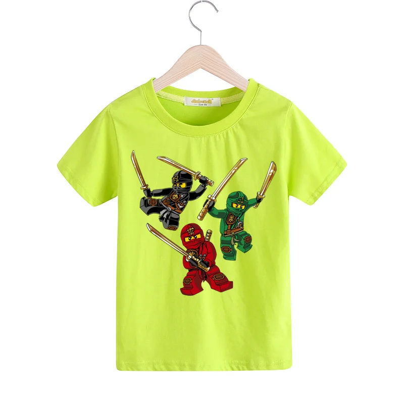 Kids Ninjago Summer T-shirts Costume Children Tshirts Clothing Boys Casual White Tee Top Girls Short Sleeve T Shirts 2019 TX158 (7)