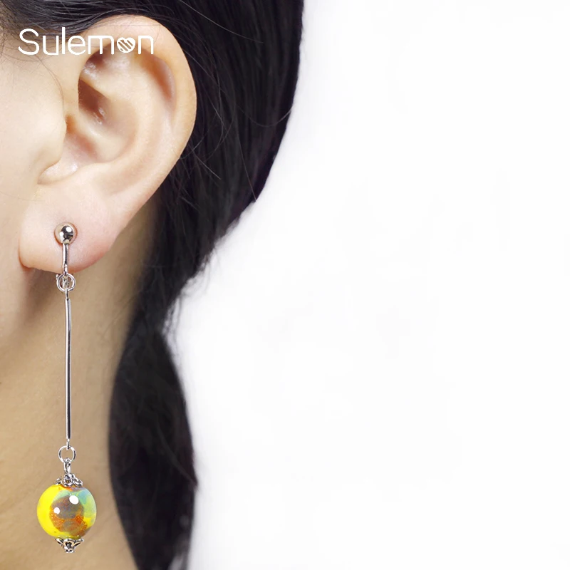 Color splash Ceramics Ball Clip Earrings Without Piercing Minimalism Bead Earring No Hole Ear Clips art Earring Jewelry CE278
Color splash Ceramics Ball Clip Earrings Without Piercing Minimalism Bead Earring No Hole Ear Clips art Earring Jewelry CE278