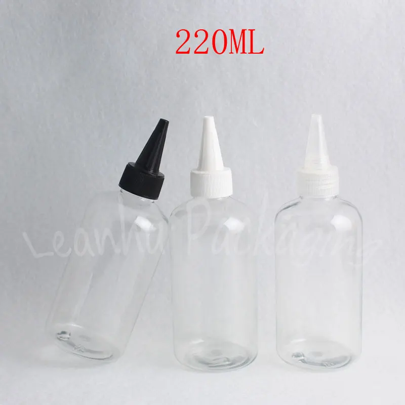 220ML Transparent Round Plastic Bottle Pointed Mouth Cap , 220CC Jam / Cosmetic Water , Makeup Sub-bottling ( 24 PC/Lot )
220ML Transparent Round Plastic Bottle Pointed Mouth Cap , 220CC Jam / Cosmetic Water , Makeup Sub-bottling ( 24 PC/Lot )
