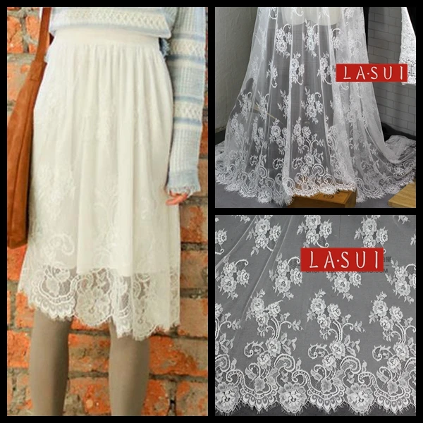 LASUI 1.5m*3 m Eyelash lace Accessories Eyelashes Lace Diy good-looking Clothing Dresses Wedding Background Curtain Fabrics
LASUI 1.5m*3 m Eyelash lace Accessories Eyelashes Lace Diy good-looking Clothing Dresses Wedding Background Curtain Fabrics