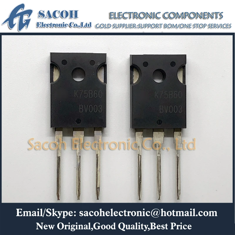 Free Shipping 5Pcs AOK75B60D1 K75B60D1 K75B60 AOK75B65H1 K75B65H1 TO-247 75A 600V Power IGBT Transistor
Free Shipping 5Pcs AOK75B60D1 K75B60D1 K75B60 AOK75B65H1 K75B65H1 TO-247 75A 600V Power IGBT Transistor