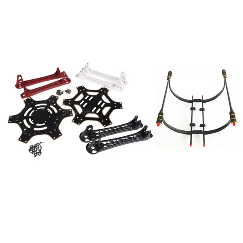 DIY F550 Hexa-Rotor 550mm Multirotor Frame Kit with High Landing Gear For RC Camera Drone Accessories Motor Prop ESC
DIY F550 Hexa-Rotor 550mm Multirotor Frame Kit with High Landing Gear For RC Camera Drone Accessories Motor Prop ESC