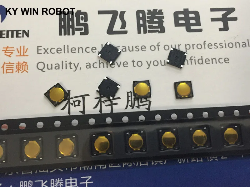 10 PCS/LOT Original Mini SMD 4 pins Membrane Tact Switch 4.5*4.5*0.5 Mobile Camera Button AJ16
10 PCS/LOT Original Mini SMD 4 pins Membrane Tact Switch 4.5*4.5*0.5 Mobile Camera Button AJ16