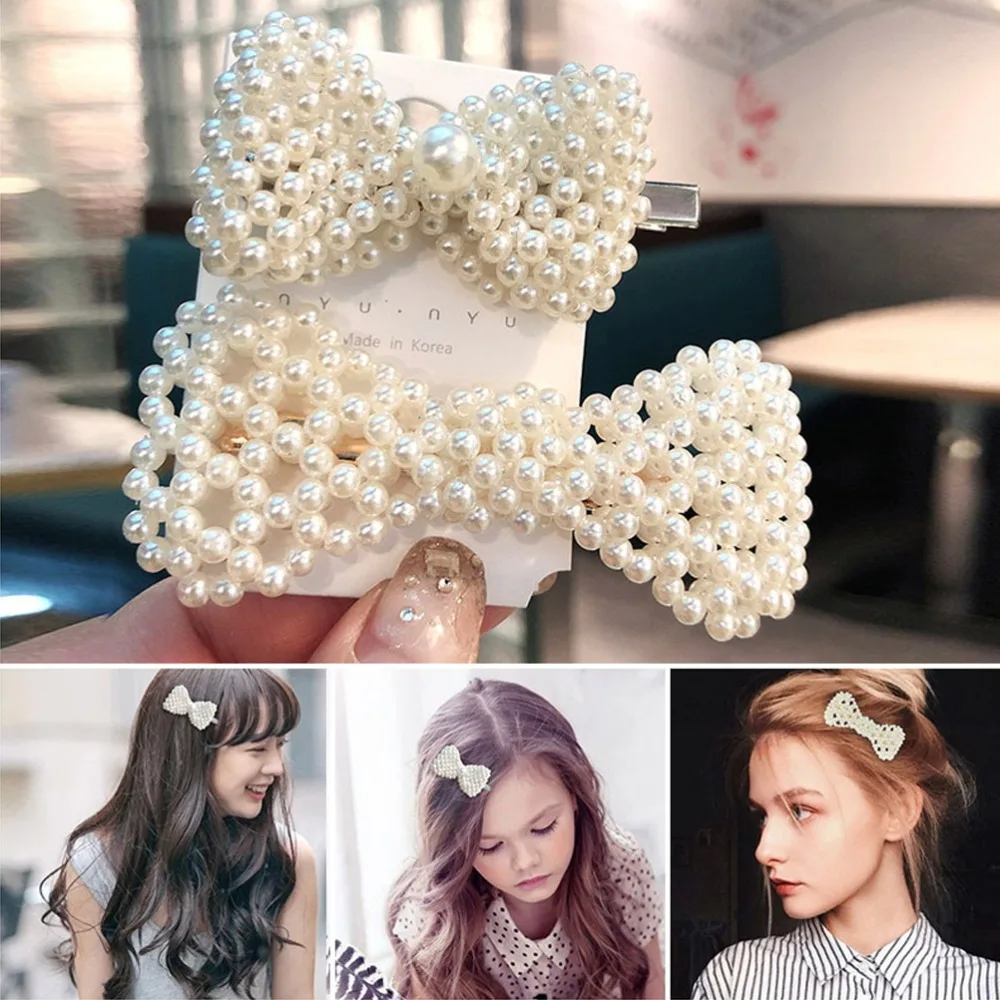 MISM Ins Sweet 1 Set Hairpins Imitation Pearl Side Clip Girl Women BB Clip Hairpin Bow Hair Accessories Flower Bow-knot Barrette
MISM Ins Sweet 1 Set Hairpins Imitation Pearl Side Clip Girl Women BB Clip Hairpin Bow Hair Accessories Flower Bow-knot Barrette