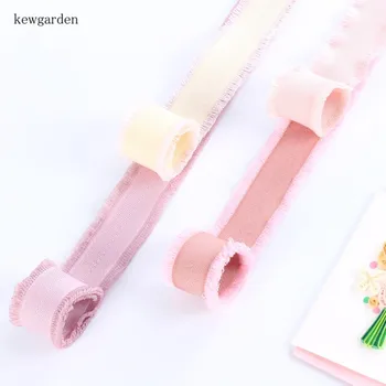 Kewgarden Tassel 1" 25mm Satin Ribbons Handmade Tape DIY Hair Bowknot Burrs Ribbon Packing Materials Flower Shops 20 Yards
Kewgarden Tassel 1" 25mm Satin Ribbons Handmade Tape DIY Hair Bowknot Burrs Ribbon Packing Materials Flower Shops 20 Yards