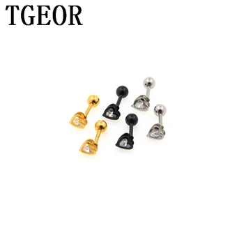 free shipping Hot Charm titanium colors 30pcs 16g stainless Steel gem heart CZ cubic zirconia ear tragus piercing earring
free shipping Hot Charm titanium colors 30pcs 16g stainless Steel gem heart CZ cubic zirconia ear tragus piercing earring
