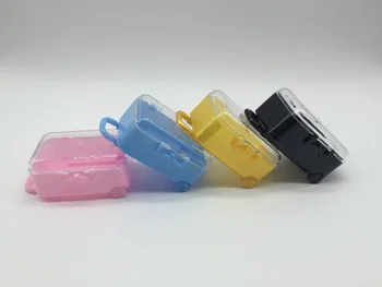 Acrylic Clear Mini Rolling Travel Suitcase Favor Boxes Souvenirs Giveaways Candy Boxes Party Table Deco Gift
Acrylic Clear Mini Rolling Travel Suitcase Favor Boxes Souvenirs Giveaways Candy Boxes Party Table Deco Gift