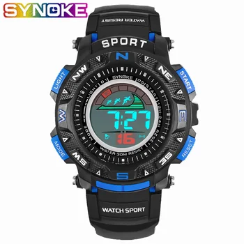 SYNOKE New Arrival Waterproof Sport Student Children Watch Kids Watches Clock Child LED Digital Wristwatch Electronic Children
SYNOKE New Arrival Waterproof Sport Student Children Watch Kids Watches Clock Child LED Digital Wristwatch Electronic Children
