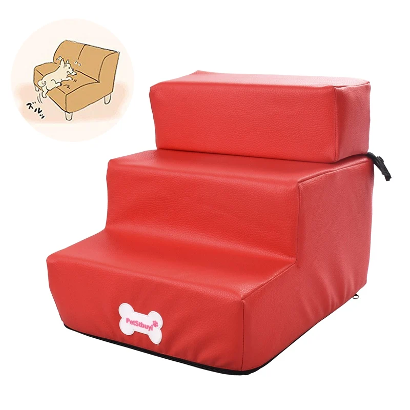 Pet Dog Stairs Pet Stairs Removable Puppy Dogs Bed Stairs 3 Steps Ladder Small Dog House for Puppy Cat Anti-slip Pet Supplies
Pet Dog Stairs Pet Stairs Removable Puppy Dogs Bed Stairs 3 Steps Ladder Small Dog House for Puppy Cat Anti-slip Pet Supplies