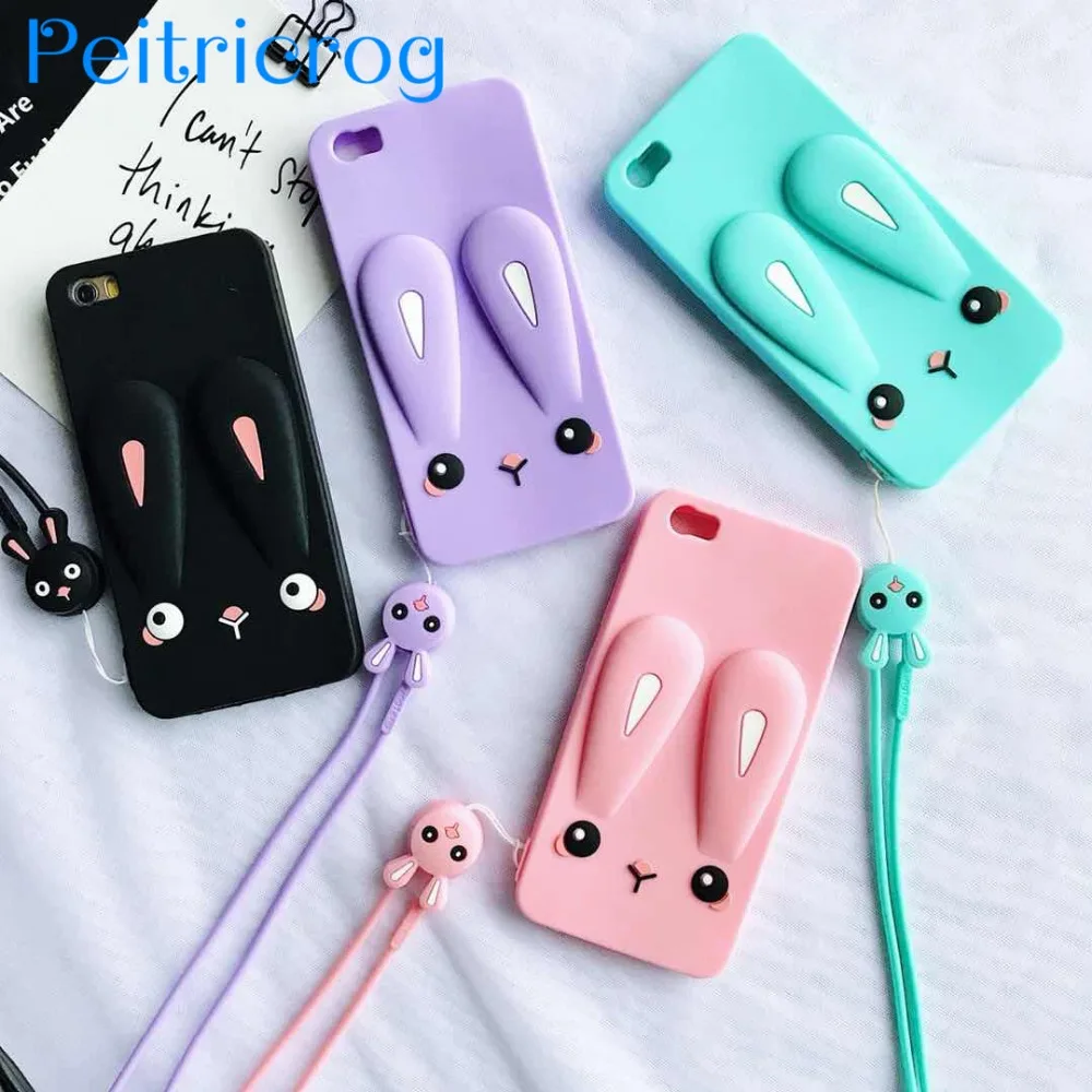 Cute 3D Cartoon Rabbit Ear Colors Cases For Samsung Galaxy J2 J3 J5 J7 Prime Core Pro 2018 EU Soft Silicone Cover With lanyard
Cute 3D Cartoon Rabbit Ear Colors Cases For Samsung Galaxy J2 J3 J5 J7 Prime Core Pro 2018 EU Soft Silicone Cover With lanyard