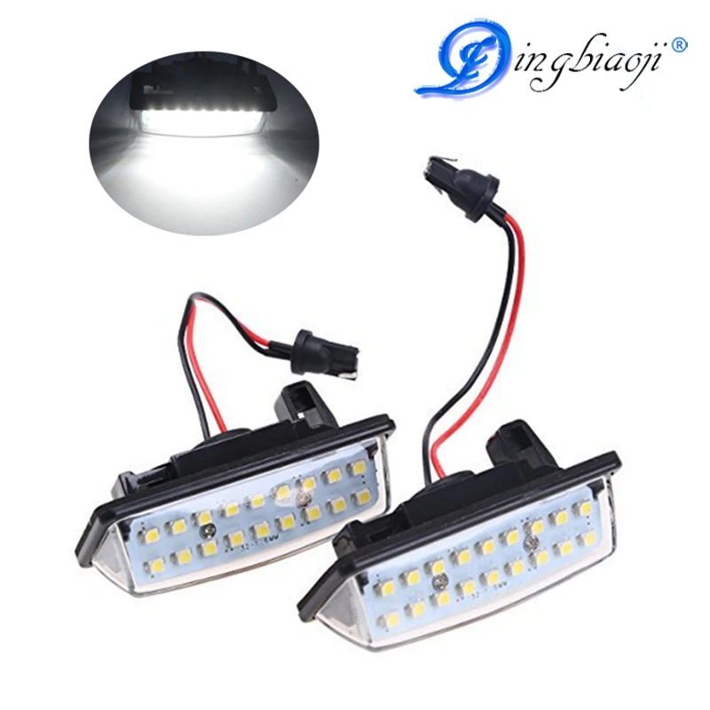 Fit for Nissan TEANA J31 J32 Maxima Cefiro Altima Rogue Sentra 2x Free Error 18 3528 SMD LED License Plate Number Car Light Lamp
Fit for Nissan TEANA J31 J32 Maxima Cefiro Altima Rogue Sentra 2x Free Error 18 3528 SMD LED License Plate Number Car Light Lamp