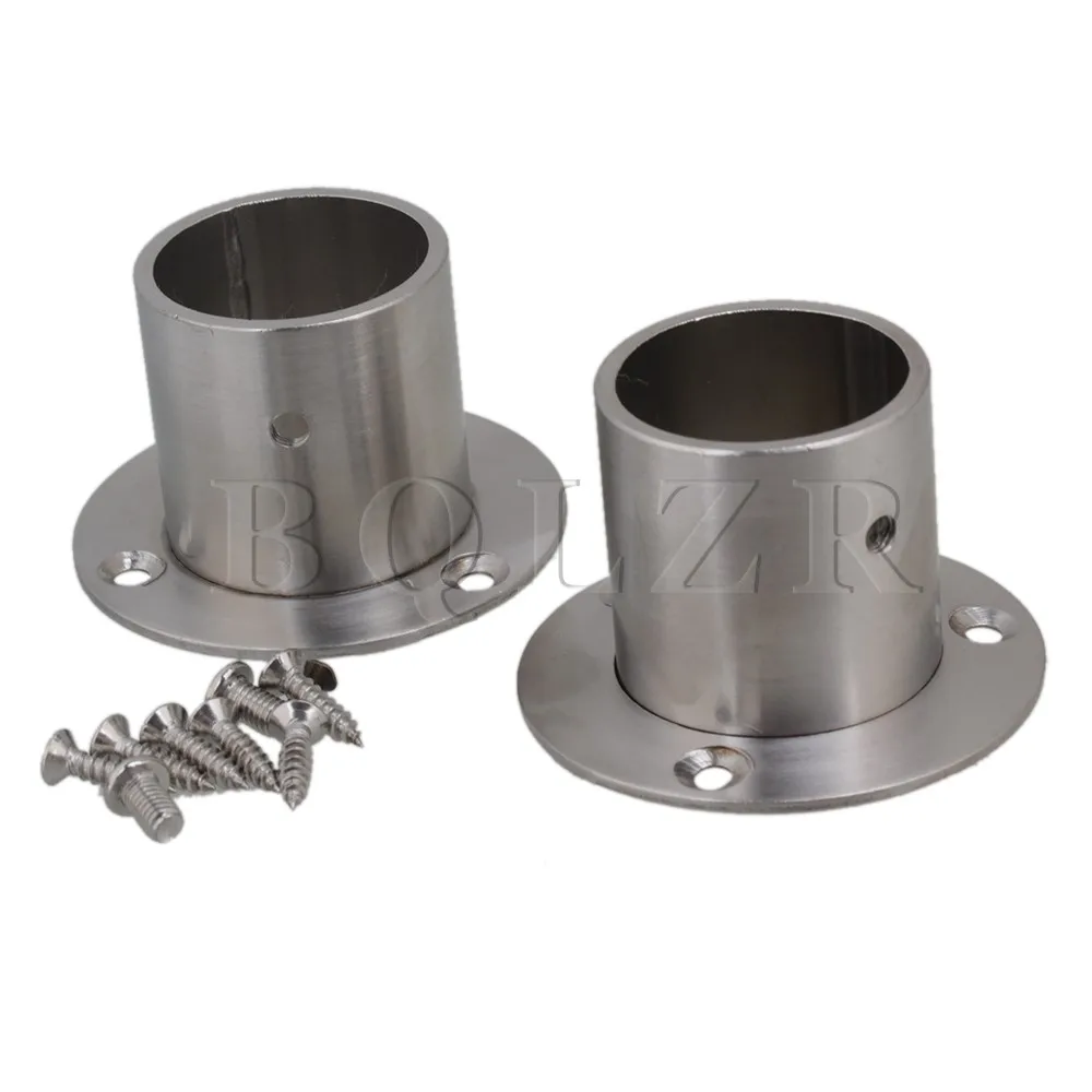 BQLZR 2 Pcs Closet Clothes Hanger Rod Flange Holder Socket Bracket With Screws 32mm
BQLZR 2 Pcs Closet Clothes Hanger Rod Flange Holder Socket Bracket With Screws 32mm