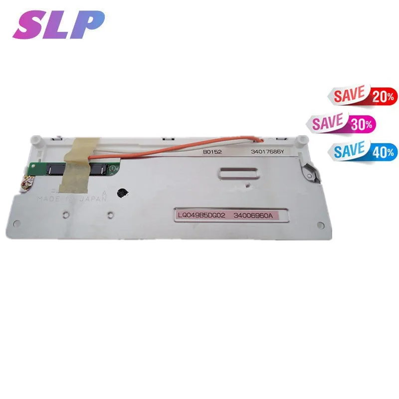 Skylarpu 4.9 inch LCD for Sharp LQ049B5DG04 Car DVD GPS navigation audio system LCD screen display panel free shipping
Skylarpu 4.9 inch LCD for Sharp LQ049B5DG04 Car DVD GPS navigation audio system LCD screen display panel free shipping