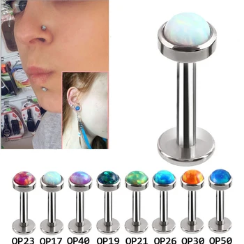 3Pcs(3mm/4mm/5mm)/Lot Opal Lip Stud Labret Monroe Piercing 1.2*6/8mm 16G Blue White Fire Opal Earrings Ear Piercing Cartiliage
3Pcs(3mm/4mm/5mm)/Lot Opal Lip Stud Labret Monroe Piercing 1.2*6/8mm 16G Blue White Fire Opal Earrings Ear Piercing Cartiliage