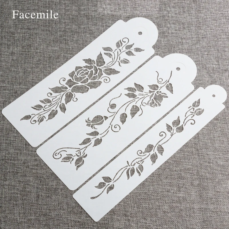 3PCS/SET Tree Vine Leaves Fondant Cake Stencil Mould Border Lace Decor Icing Sugarcraft Tools
3PCS/SET Tree Vine Leaves Fondant Cake Stencil Mould Border Lace Decor Icing Sugarcraft Tools