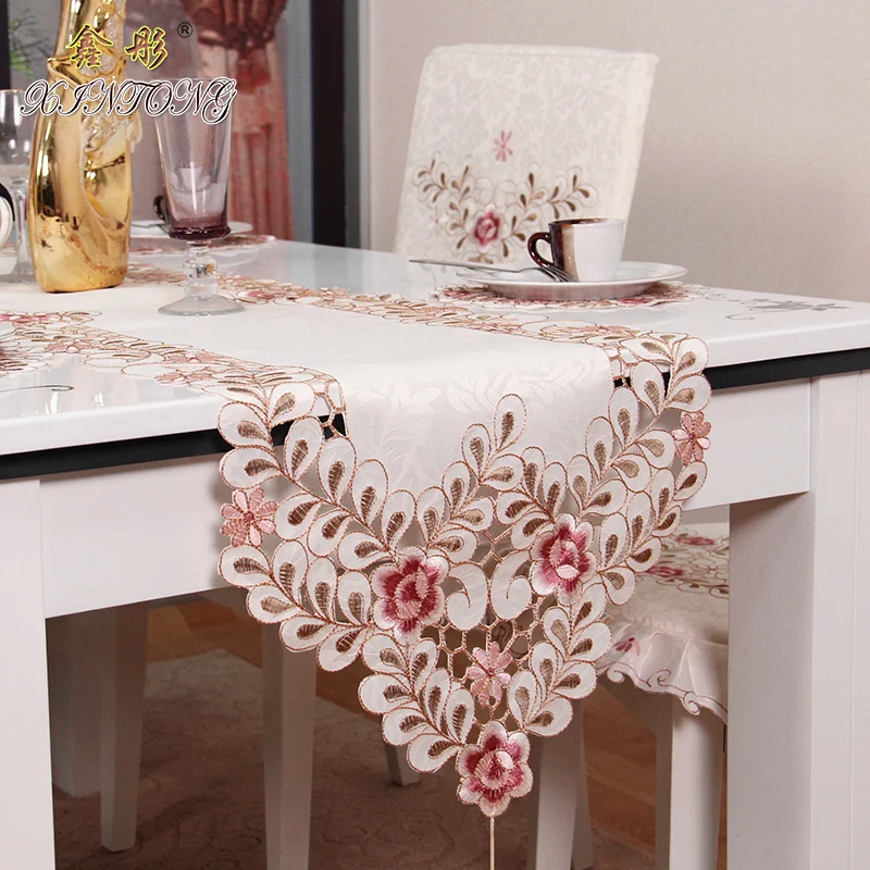 Hot European pastoral tablecloth luxury embroidery table runner elegant fabric TV cabinet cloth mat table cover home decoration
Hot European pastoral tablecloth luxury embroidery table runner elegant fabric TV cabinet cloth mat table cover home decoration