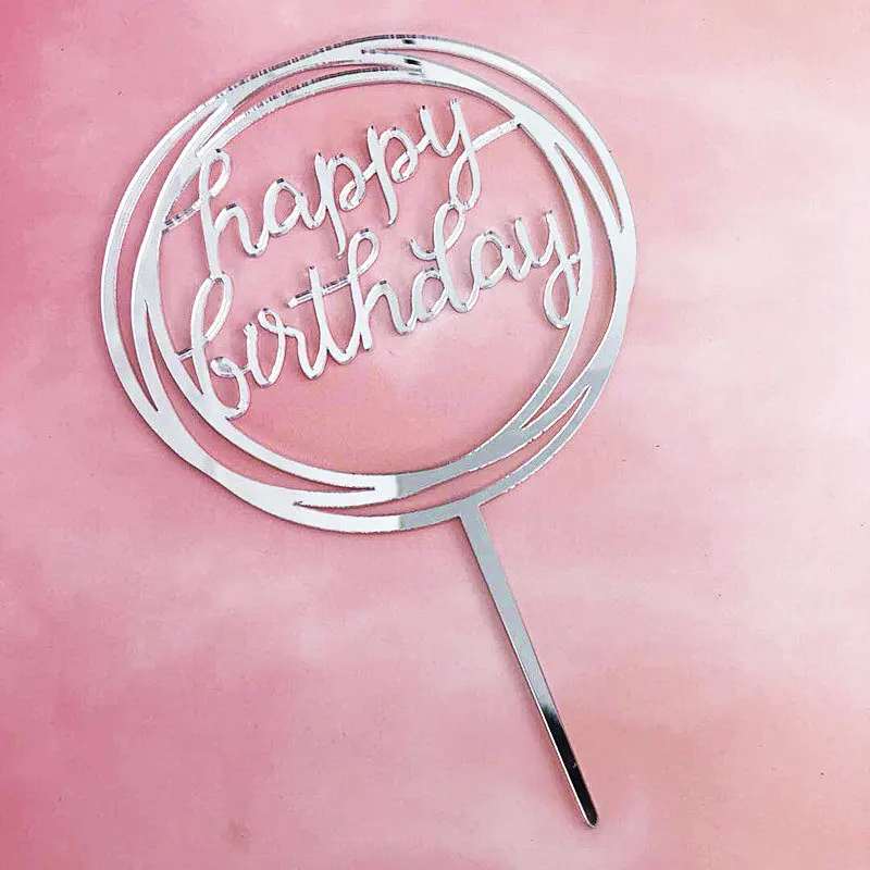 1Pc cake toppers gliter happy birthday paper cards banner for fruit Cupcake Wrapper Baking Cup tea party wedding decoration
1Pc cake toppers gliter happy birthday paper cards banner for fruit Cupcake Wrapper Baking Cup tea party wedding decoration