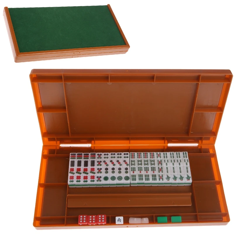 Portable Mini 144 Mahjong Set Mah jong Table Traditional Game Travel Foldable Drop shipping
Portable Mini 144 Mahjong Set Mah jong Table Traditional Game Travel Foldable Drop shipping